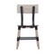 Merrick Lane Breton Dining Chairs with Steel Supports and Footrest - Set Of 4
